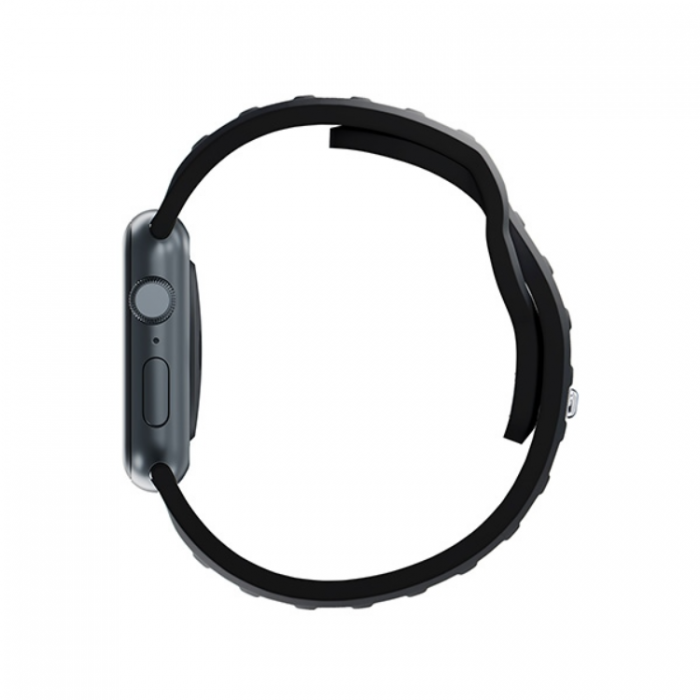 3MK - 3mk Apple Watch (38/40/41mm) Armband Silikon - Svart