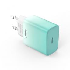 XO - XO Snabbladdare 30W USB-C CE18 PD - Blå/Vit