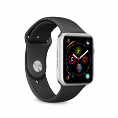 Puro - Puro Apple Watch 42/44/45/49 mm Armband Silikon - Svart