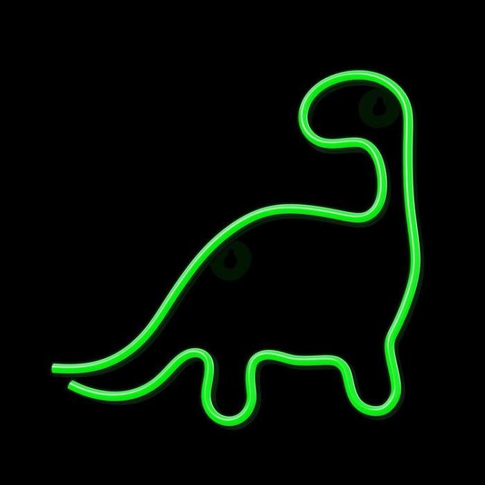 Neolia - Neolia LED Neon Light DINOSAUR NNE01 - Grn