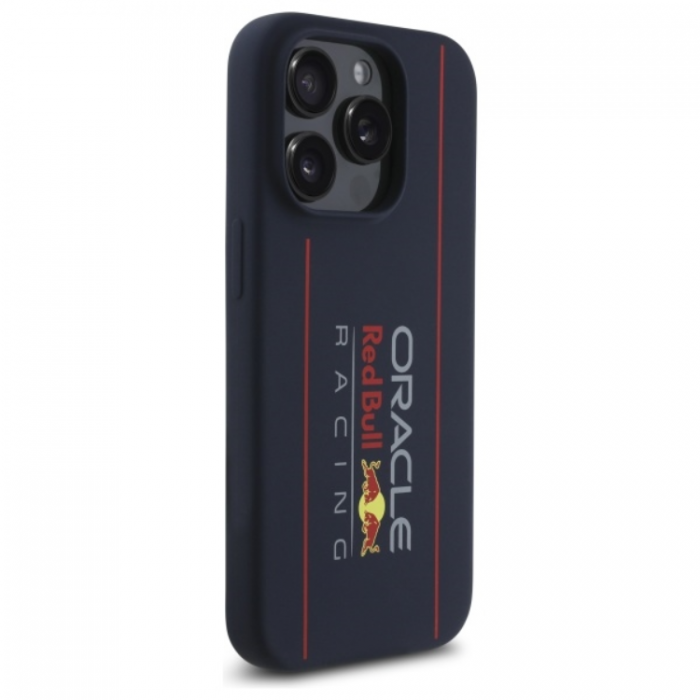 Red Bull - Red Bull iPhone 15 Pro Mobilskal MagSafe Silikon Vertical Logo