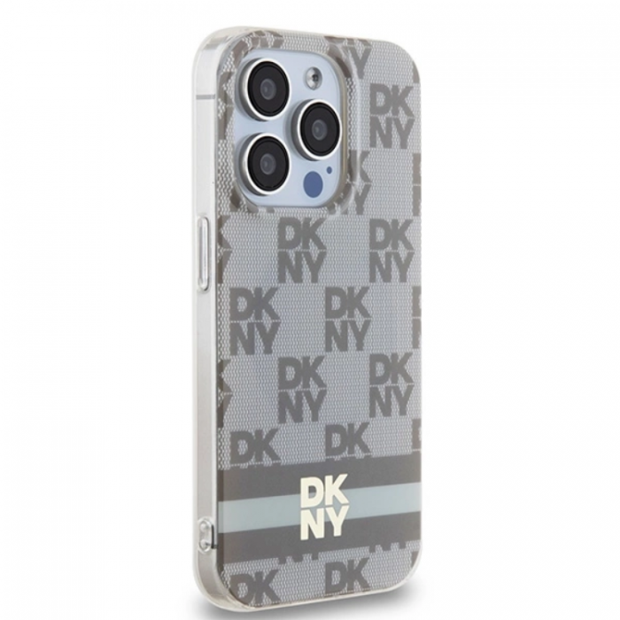 DKNY - DKNY iPhone 13 Pro/13 Mobilskal Magsafe IML Checkered Mono