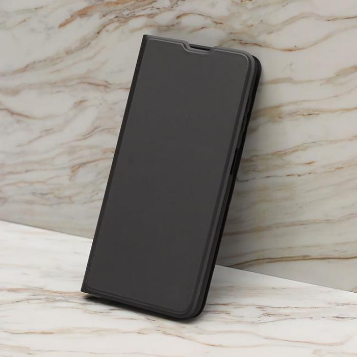 A-One Brand - Xiaomi Redmi 12 4G Plnboksfodral Smart Soft - Svart