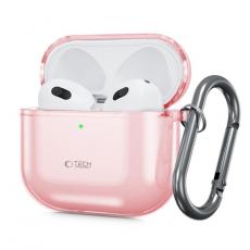 Tech-Protect - Tech-Protect Apple Airpods 4 Skal Flexair - Baby Rosa