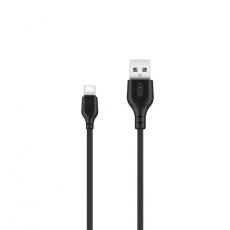 XO - XO USB-A Till USB-C Kabel 1m 2.1A NB103 - Svart