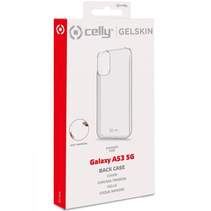 Celly - Celly Galaxy A53 5G Skal Gelskin TPU - Clear