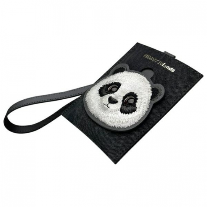 NIMMY - Nimmy Korthllare Big Eyed Pet 2.0 Panda - Svart