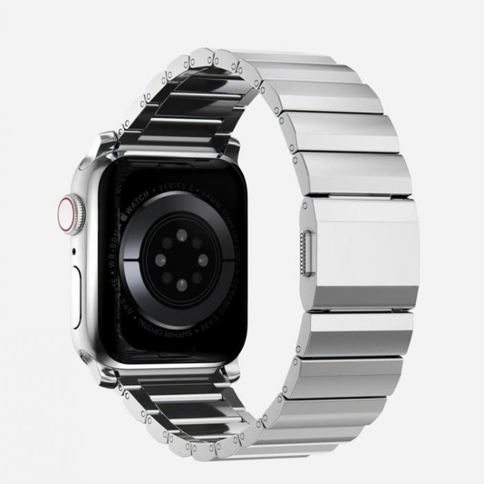 Tech-Protect - Tech-Protect Apple Watch (44/45/46/49mm) Armband Steel - Silver