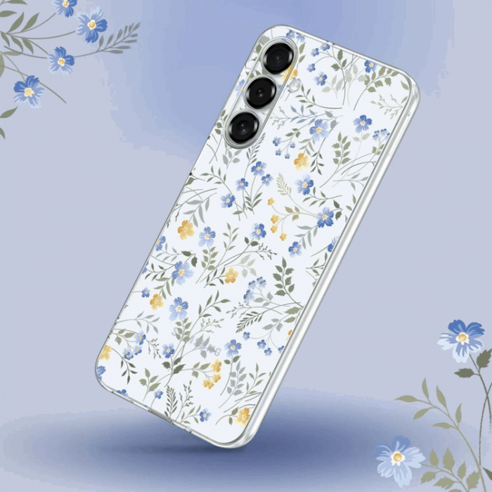 Tech-Protect - Tech-Protect Galaxy A36 5G Mobilskal Flexair - Spring Flowers