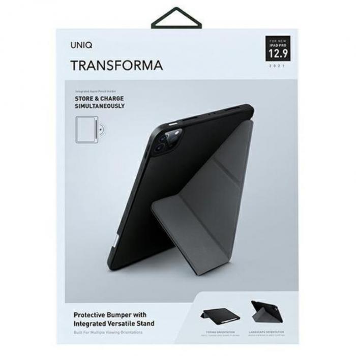 UNIQ - UNIQ iPad Pro 12.9 (2021/2022) Fodral Transforma - Svart