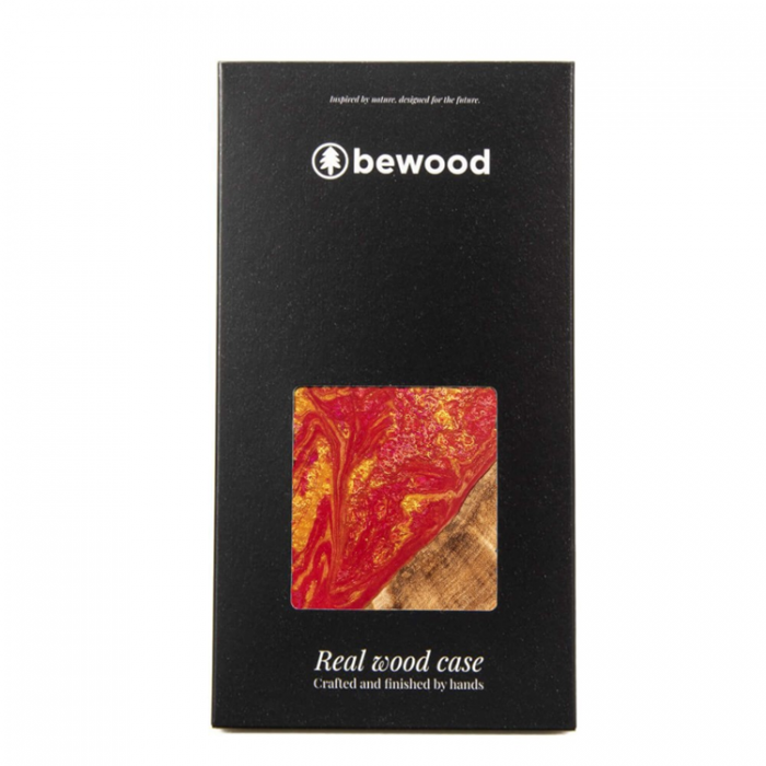 Bewood - Bewood iPhone 15 Plus Mobilskal MagSafe Unique Neons Paris