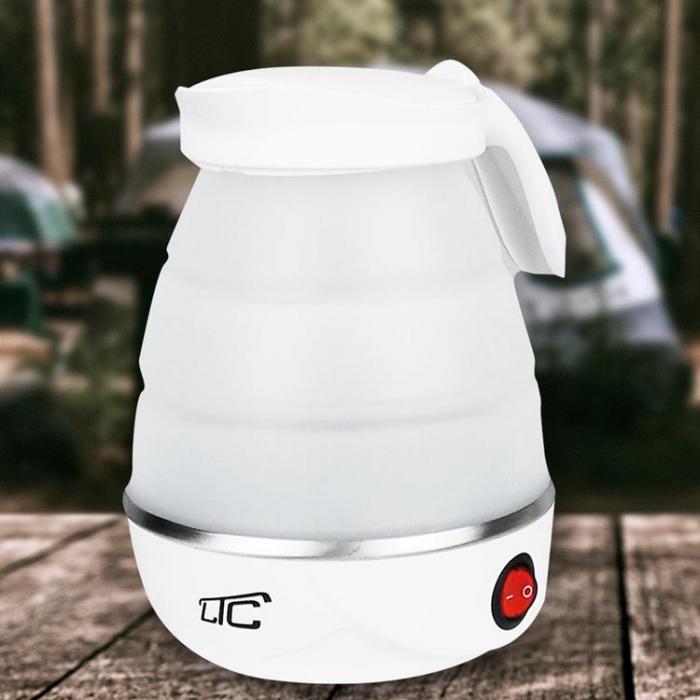 LTC - LTC Vikbar Mini Turist Vattenkokare 0,6L 220-240V/50Hz