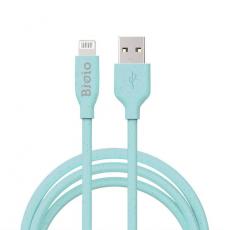 Bioio - Bioio USB Till Lightning 1m Kabel 2.4A - Blå