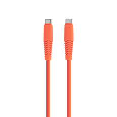 Setty - Setty USB-C Till USB-C Kabel 1.5 m 2.1A KSC-C-1.5210 - Orange