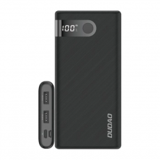 Dudao - Dudao Powerbank 10000 mAh 2x USB/Typ C/micro USB 2A - Svart