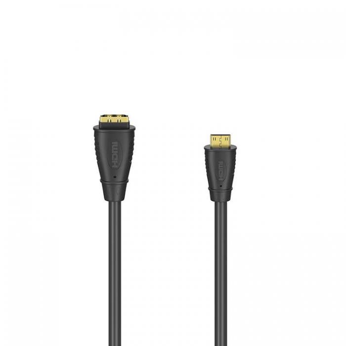 Hama - Hama Adapter HDMI USB-C-A Hane-Hona Guldplterad - Svart