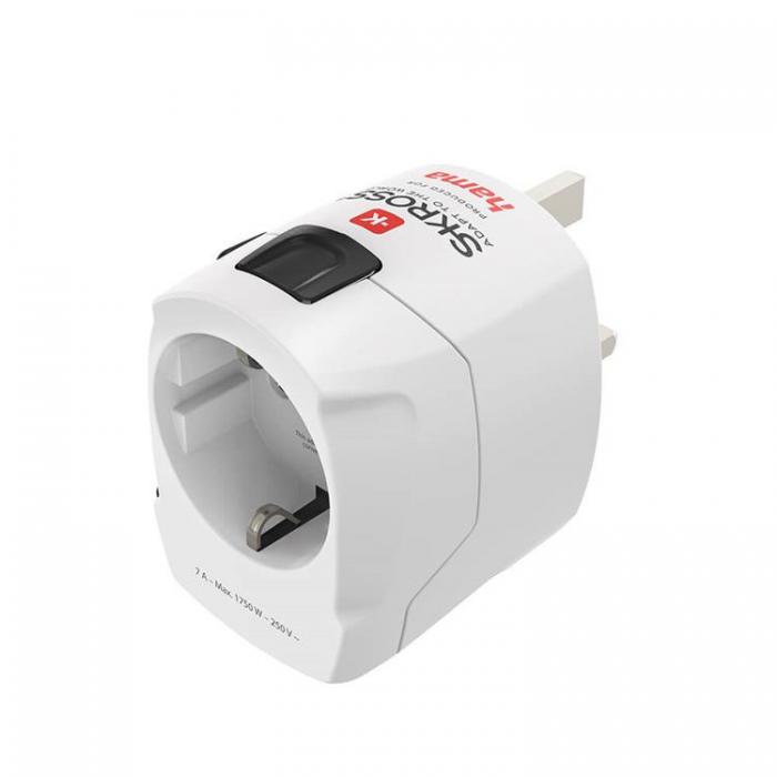 Hama - HAMA Reseadapter Vrlden Pro EU-WORLD 3-stift