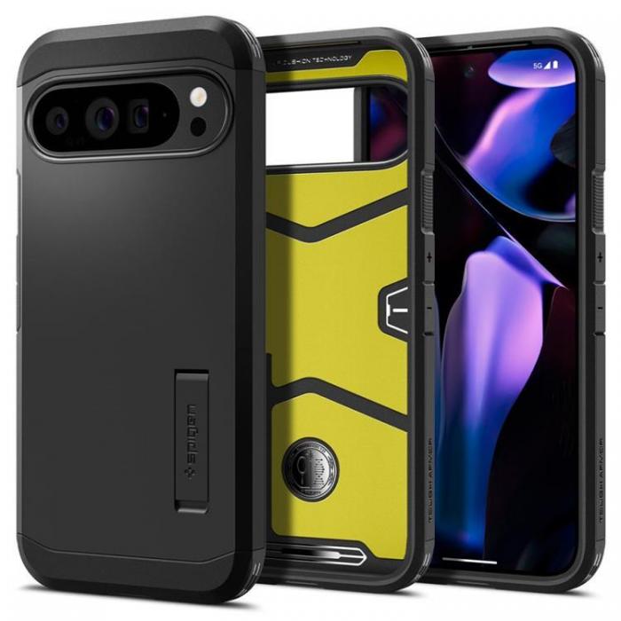 Spigen - Spigen Google Pixel 9 Pro XL Mobilskal Tough Armor - Svart