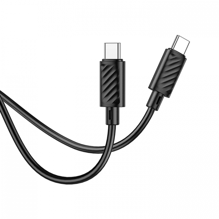 Hoco - Hoco USB-C Till USB-C Kabel 1m - Svart