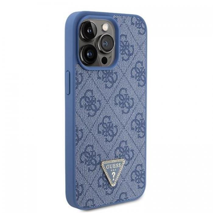 Guess - Guess iPhone 15 Pro Max Mobilskal Triangle Strass - Bl