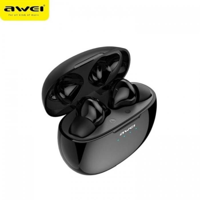 Awei - Awei TWS Bluetooth In-Ear Hrlurar T15 - Svart