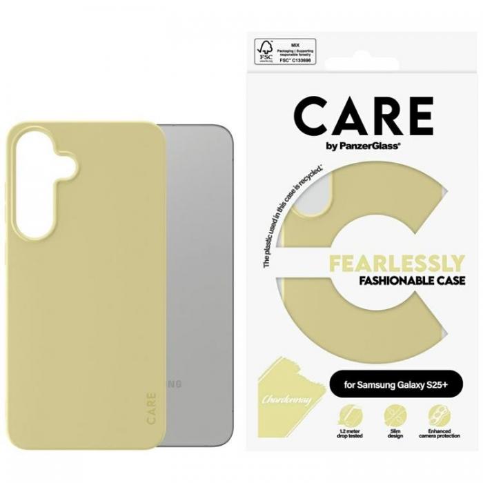 PanzerGlass - CARE By PanzerGlass Galaxy S25 Plus Mobilskal Fashion - Chardonnay