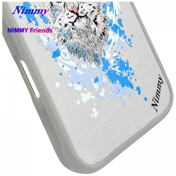 NIMMY - Nimmy iPhone 16 Mobilskal MagSafe Panther - Ljusgr