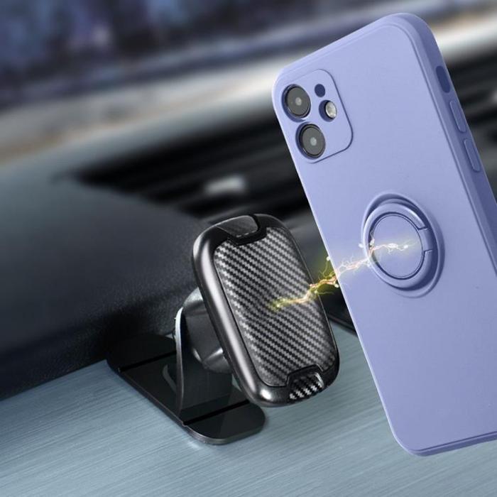 A-One Brand - Xiaomi Redmi Note 13 Pro Plus Mobilskal Silikon Ring - Violett