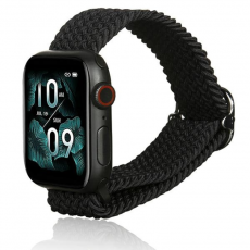 Beline - Beline Apple Watch (42/44/45/49mm) Armband Textile - Svart