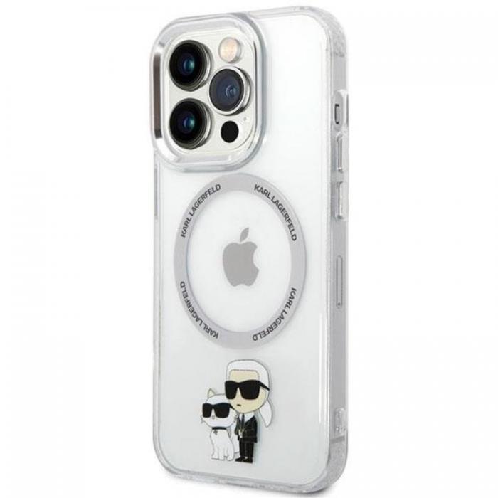 KARL LAGERFELD - Karl Lagerfeld iPhone 14 Pro Mobilskal Magsafe Iconic Karl