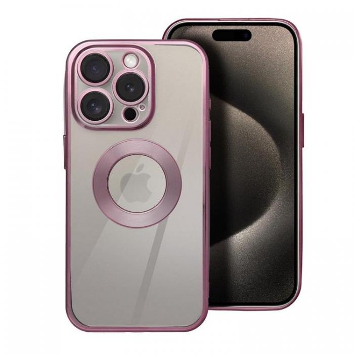 A-One Brand - iPhone 16 Pro Max Mobilskal Glam - Powder Rosa