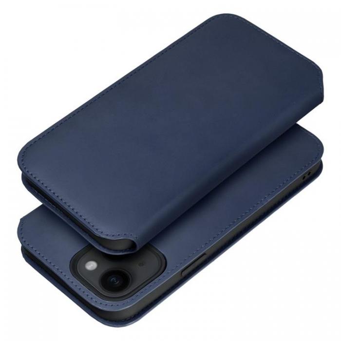 A-One Brand - Galaxy S25 Plnboksfodral Dual Pocket - Marinbl