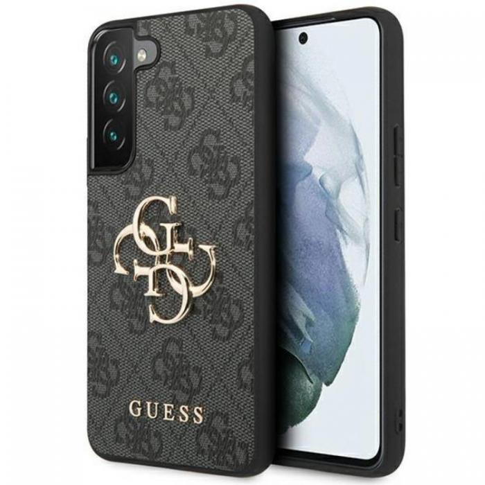 Guess - Guess Galaxy S24 Plus Mobilskal Big Metall Logo - Svart