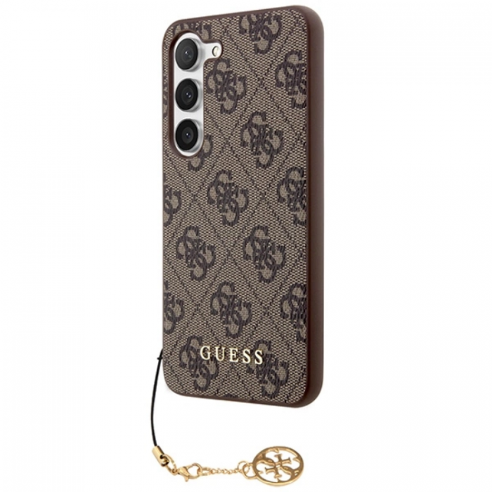 Guess - Guess Galaxy A55 Mobilskal Charms Collection - Brun