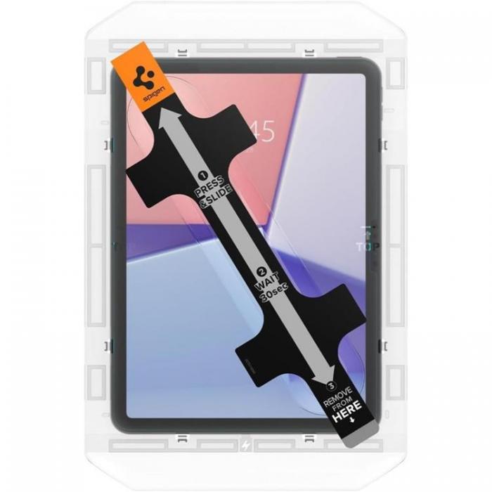 Spigen - Spigen iPad Air 13 (2024) Hrdat Glas Skrmskydd GLAS.TR EZ FIT