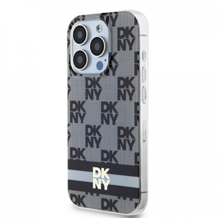 DKNY - DKNY iPhone 15 Pro Mobilskal Magsafe IML Checkered Mono