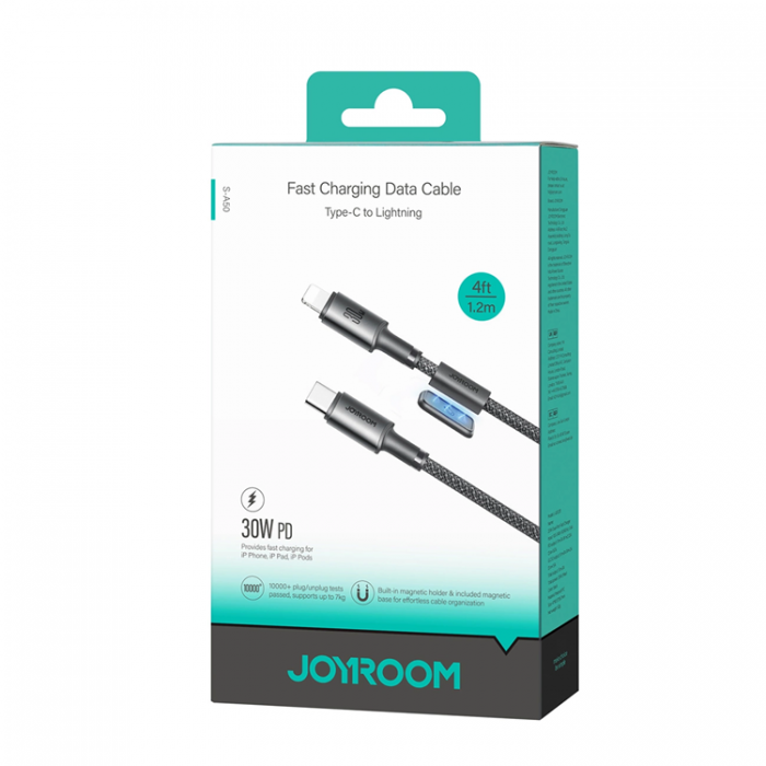 Joyroom - Joyroom S-A50 3A USB-C - Lightning Kabel 60W 1.2m - Gr