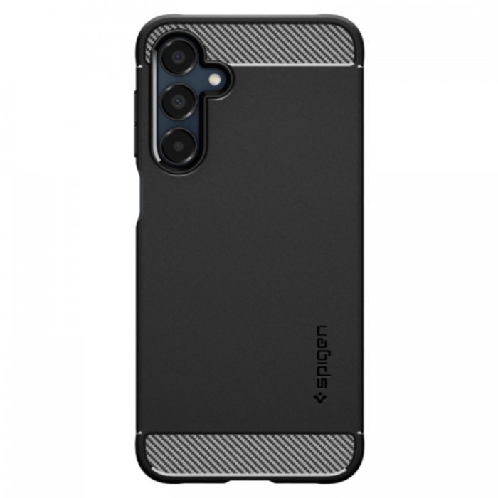 Spigen - Spigen Galaxy A16 4G/5G Mobilskal Rugged Armor - Matte Svart