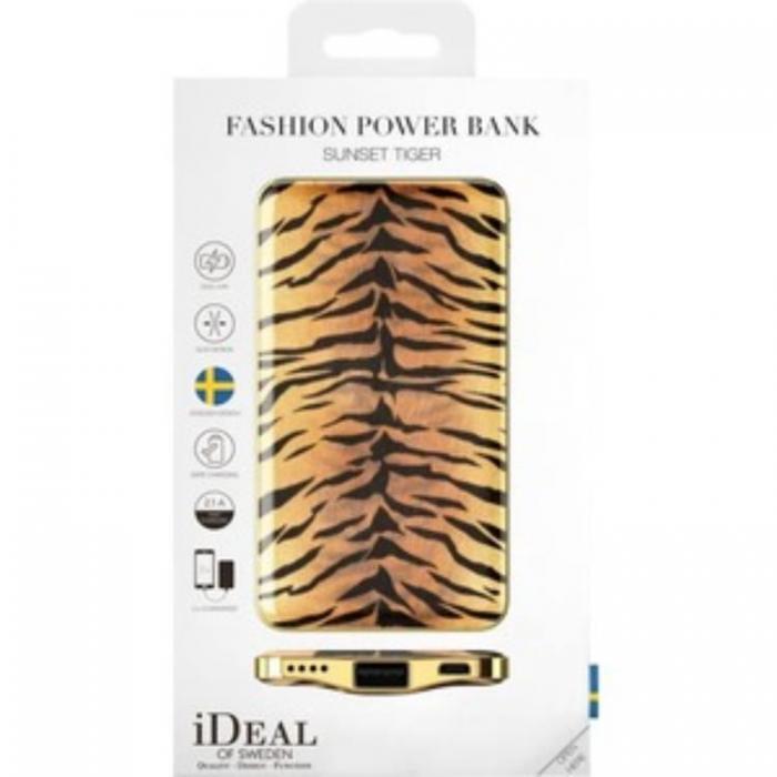 UTGATT5 - Ideal of Sweden Powerbank 5000 mAh - Solnedgng Tiger