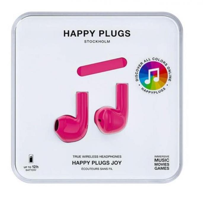 Happy Plugs - Happy Plugs Joy Hrlur In-Ear TWS - Cerise