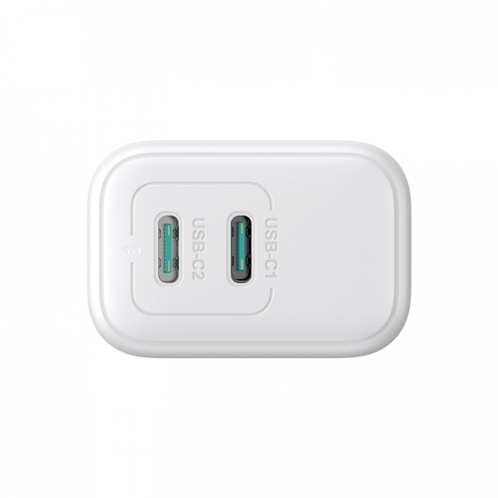 Joyroom - Joyroom Snabbladdare 20W 2xUSB-C PD QC 3.0 - Vit