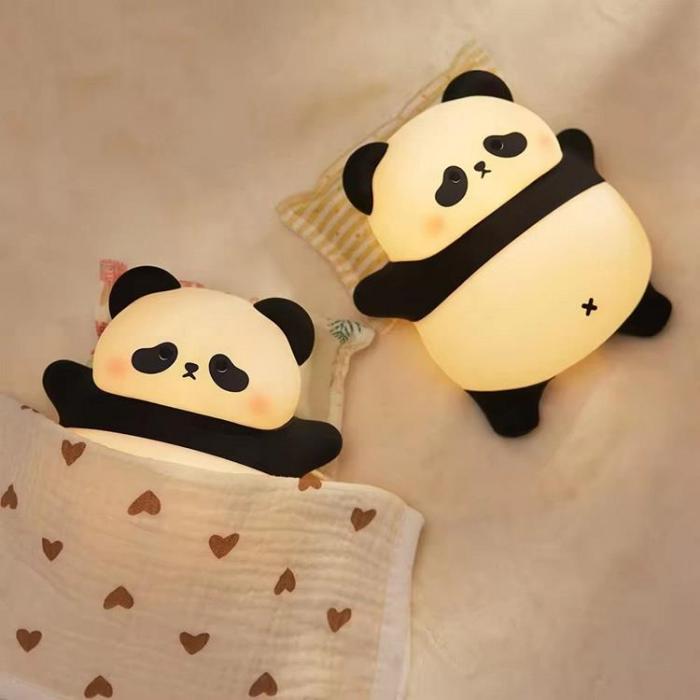 A-One Brand - LED Touch Nattlampa Sleeping Panda Art Deco