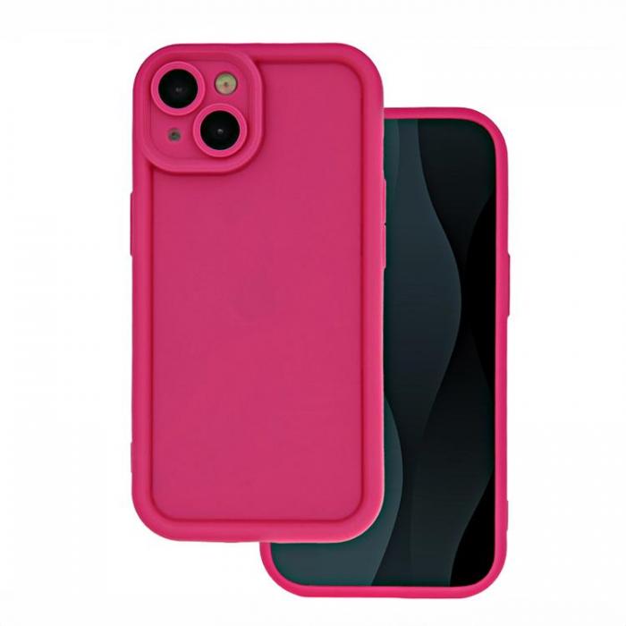 A-One Brand - iPhone 13 Mobilskal Rim TPU - Rosa