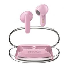 Awei - Awei TWS Bluetooth In-Ear Hörlurar T85 ENC - Rosa