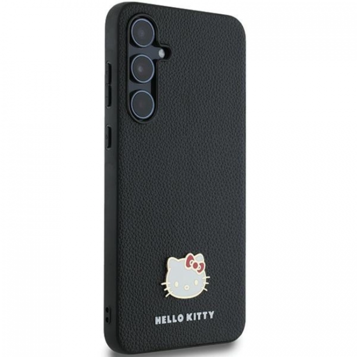 Hello Kitty - Hello Kitty Galaxy A55 5G Mobilskal Metal Logo Kitty Head