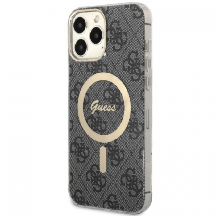 Guess - Guess iPhone 13 Pro Mobilskal MagSafe - Svart