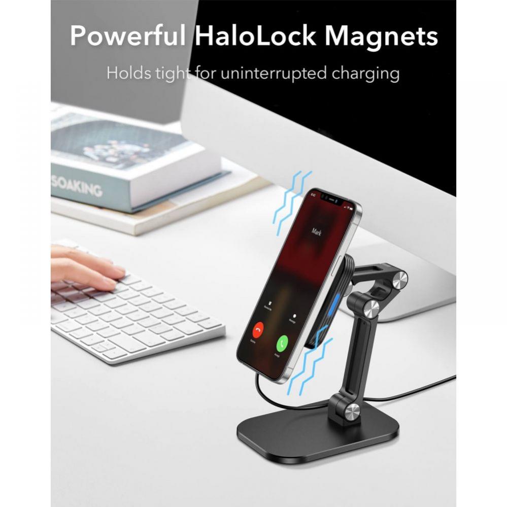 Köp ESR Halolock Magnetic Magsafe Trådlös Laddare - Svart på