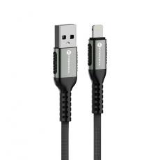 Forcell - Forcell Kabel USB-A Till Lightning 12W 1.2m - Svart