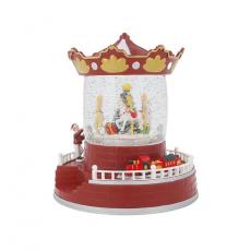 Forever Light - Forever Light Christmas Snow Globe Lykta CAROUSEL FLX-4