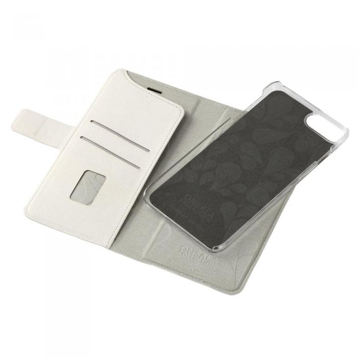 Onsala - ONSALA Mobilfodral Saffiano White iPhone 6/7/8 Plus